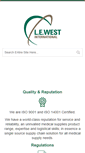 Mobile Screenshot of le-west.co.uk